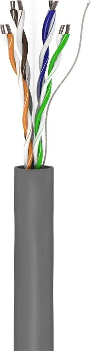 GOOBAY καλώδιο δικτύου 95694, CAT 6 U/UTP, CCA, 100m, γκρι — εικόνα 2