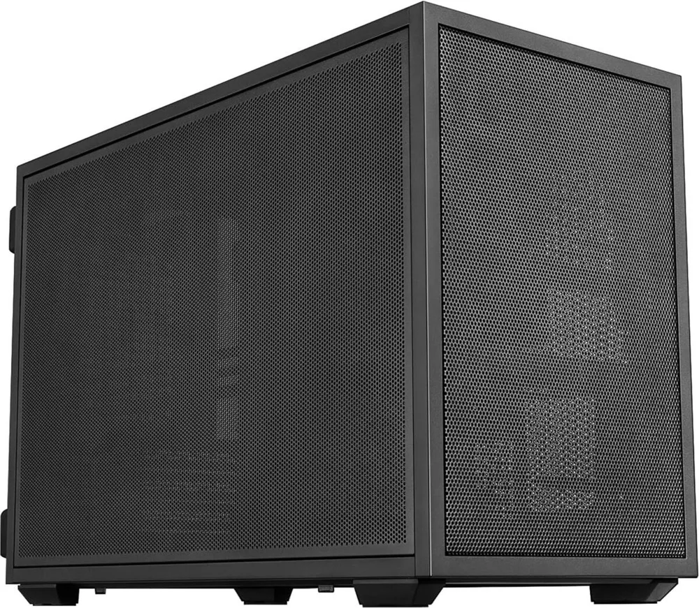 LIAN LI Dan-B4 Black - mATX Mesh - PC Gaming Case - 2x 120mm Fans Included - GPU Support 358.9mm — εικόνα 2