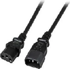 CABLEXPERT καλώδιο τροφοδοσίας C13 to C14 2,0m