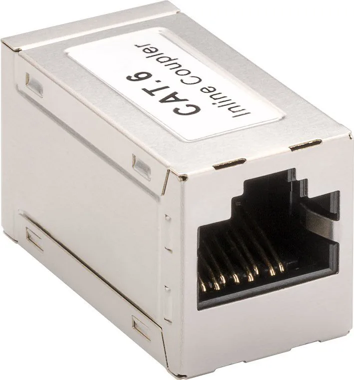 GOOBAY σύνδεσμος RJ45 Cat 6 15217, 250MHz, PoE+, ασημί — εικόνα 2