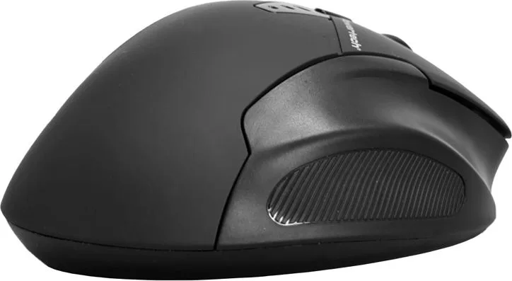 POWERTECH ασύρματο ποντίκι PT-1288, USB δέκτης, έως 1600DPI, 400mAh, μαύρο — εικόνα 4