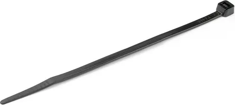 POWERTECH δεματικά καλωδίων TIES-046, 150x3.6mm, μαύρα, 100τμχ