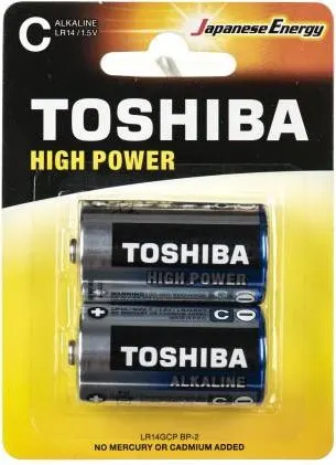 Μπαταρίες Toshiba ΑΛΚΑΛΙΚΕΣ Type C