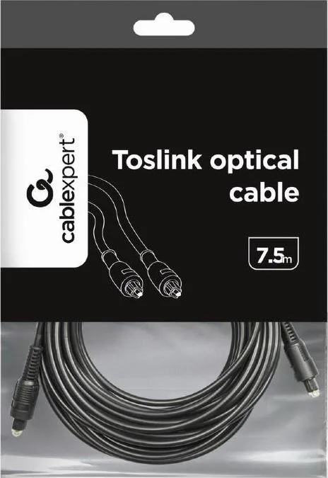 CABLEXPERT καλώδιο Toslink Optical , 7,5m — εικόνα 2