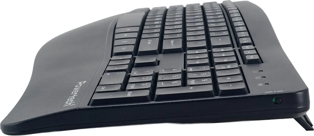 POWERTECH set ποντίκι & πληκτρολόγιο PT-1490, 2.4GHz & Bluetooth, μαύρο — εικόνα 4