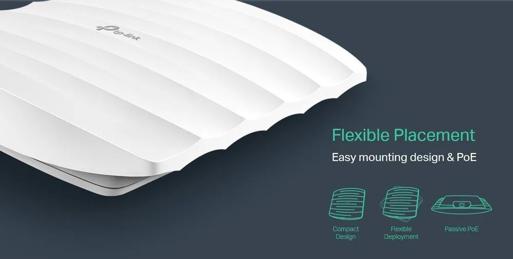 TP-LINK 300Mbps Wireless N Ceiling Mount Access Point EAP110, Ver. 4.0 — εικόνα 2