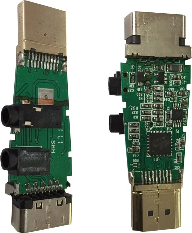 POWERTECH αντάπτορας HDMI 19pin σε VGA CAB-H076, audio jack, USB power — εικόνα 6