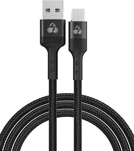 POWERTECH καλώδιο USB σε Micro USB PTR-0125, 12W 2.4A, copper, 1m, μαύρο