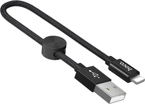 HOCO X35 Premium καλώδιο ΜΕΤΑΦΟΡΑΣ δεδομένων IP , USB ΣΕ Lightning , μαύρο