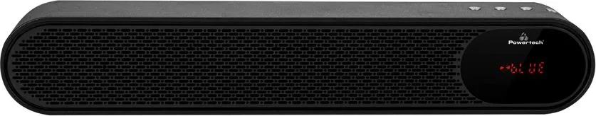 POWERTECH soundbar PT-986, 10W RMS, TWS, FM, 1200mAh, μαύρο — εικόνα 2