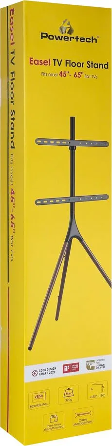 POWERTECH βάση τηλεόρασης δαπέδου PT-1400, 45-65", έως 32kg — εικόνα 9