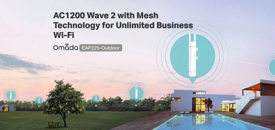 TP-LINK ασύρματο access point EAP225-OUTDOOR, AC1200 MU-MIMO, Ver. 3.0 — εικόνα 6
