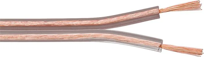 POWERTECH καλώδιο ήχου 2x 0.75mm² CAB-SP013, CCA, 10m, διάφανο — εικόνα 2