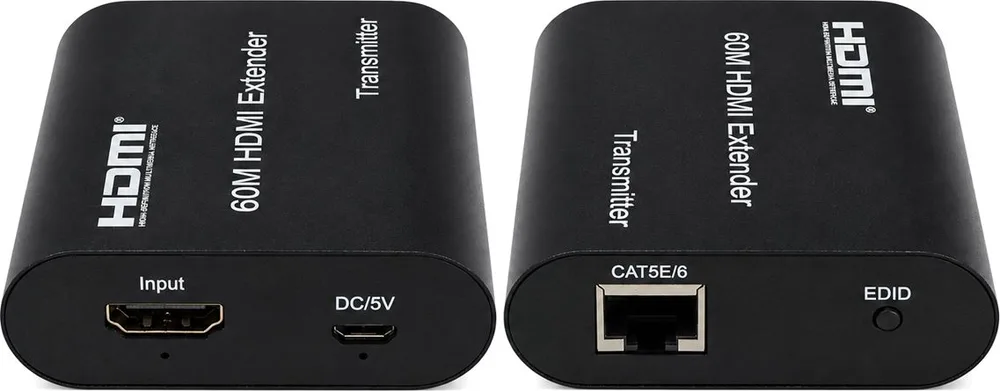 POWERTECH HDMI video extender CAB-H204 μέσω καλωδίου RJ45, 1080p/60Hz, με loop, έως 120m — εικόνα 3