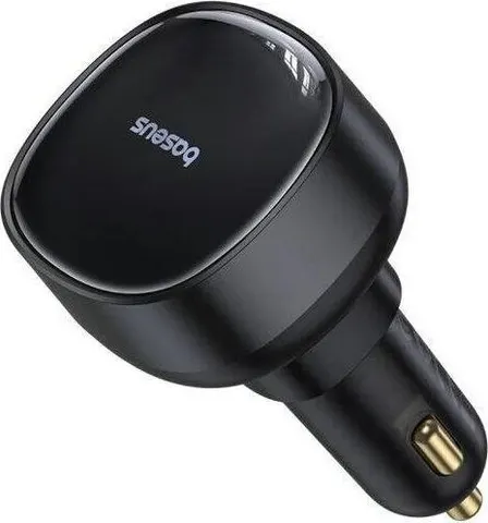 BASEUS Enjoyment PRO, φορτιστής ΑΥΤΟΚΙΝΗΤΟΥ, καλώδιο Type-C, 60W, μαύρο