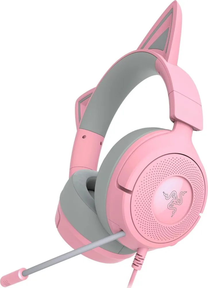 Kraken Kitty V3 X Quartz - Gaming Headset - Kitty Ears - 7.1 Surround - PC/PS5/Xbox/Switch 2 - 3.5mm — εικόνα 2