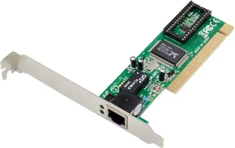 POWERTECH κάρτα επέκτασης PCI σε 1x RJ45 ST701, RTL8139D, 10/100Mbps