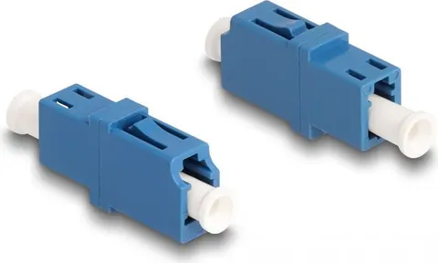 DELOCK σύνδεσμος οπτικής ίνας LC Simplex 87985, μπλε