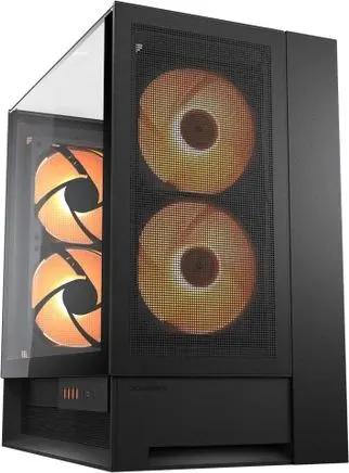 Cougar Midi Tower Case OmnyX, ARGB, Black