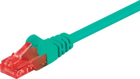 GOOBAY καλώδιο δικτύου 95592, CAT 6 U/UTP, CCA, 250MHz, 1.5m, πράσινο
