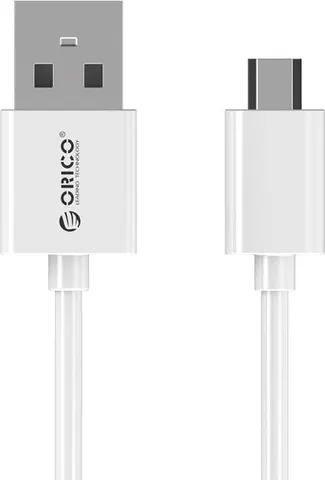 ORICO καλώδιο micro USB σε USB ADC-05, 3A, 480Mbps, 0.5m, λευκό