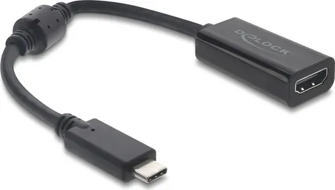 DELOCK αντάπτορας USB-C σε HDMI 61085, 8K/60Hz, μαύρος