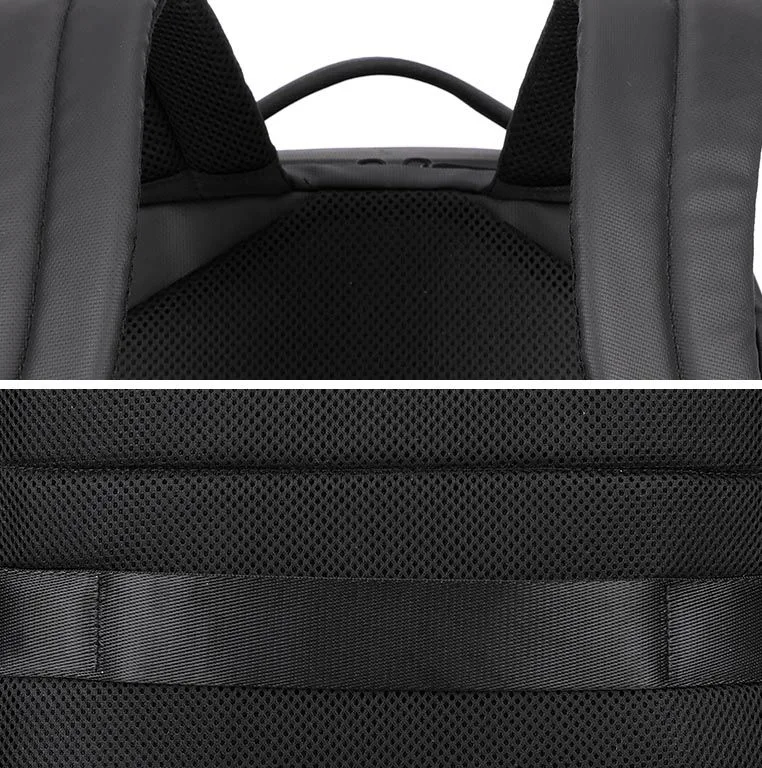 ARCTIC HUNTER τσάντα πλάτης 1500346 με θήκη laptop 15.6", 15L, μαύρη — εικόνα 4