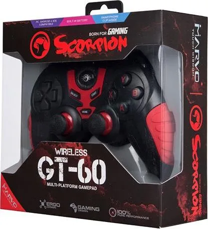 MARVO GT60 ασύρματο Gaming PAD — εικόνα 2