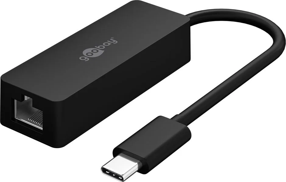 GOOBAY αντάπτορας δικτύου 76579, USB-C, 1000Mbps Ethernet, μαύρος — εικόνα 9