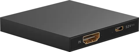GOOBAY HDMI splitter 58480, 2 σε 1, 4K/30Hz, μαύρο