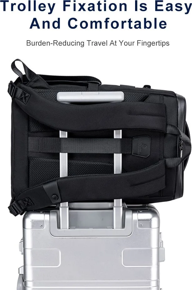 ARCTIC HUNTER τσάντα πλάτης B00675 με θήκη laptop 15.6", USB, 15L, μαύρη — εικόνα 9