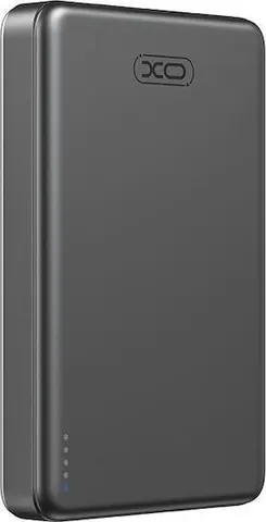 XO PR296, Powerbank, ΓΡΗΓΟΡΗΣ φόρτισης, ασύρματο, 10000mAh, 22,5W, γκρι
