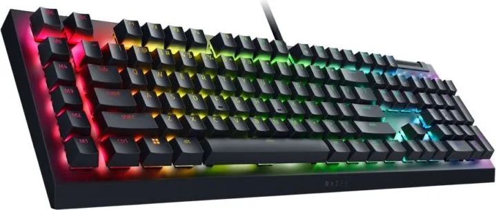 Razer BlackWidow V4 X - RGB Gaming Mechanical Keyboard - Macro Keys - Green Clicky Switches — εικόνα 3