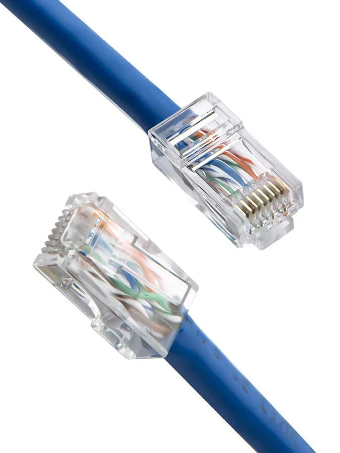 POWERTECH βύσμα RJ45 CAB-N352, Cat 6/6a UTP, modular, διάφανο, 50τμχ — εικόνα 3