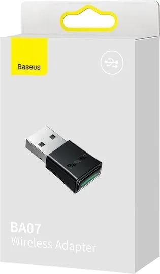 BASEUS BA07, Bluetooth αντάπτορας, ΜΑΥΡΟΣ — εικόνα 4