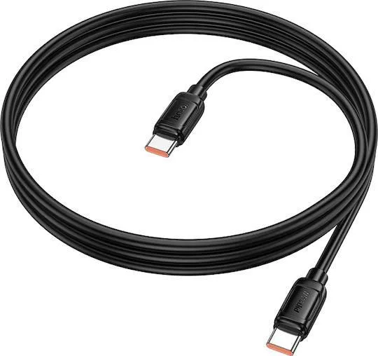 HOCO X115 Surpass καλώδιο φόρτισης, 100W, Type-C, 1M, μαύρο — εικόνα 2