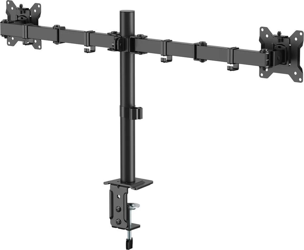 POWERTECH βάση γραφείου για 2x οθόνες PT-1552, 17-32", έως 10kg — εικόνα 6