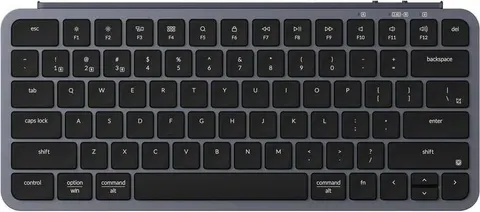 Keychron B1 Pro (B1P-K1) Ultraslim Mini Wireless BT Keyboard ZMK Online customize Gray 75% US Lay