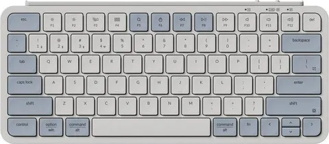 Keychron B1 Pro (B1P-K11) Ultraslim Mini Wireless BT Keyboard ZMK Online customize Retro Blue 75% US