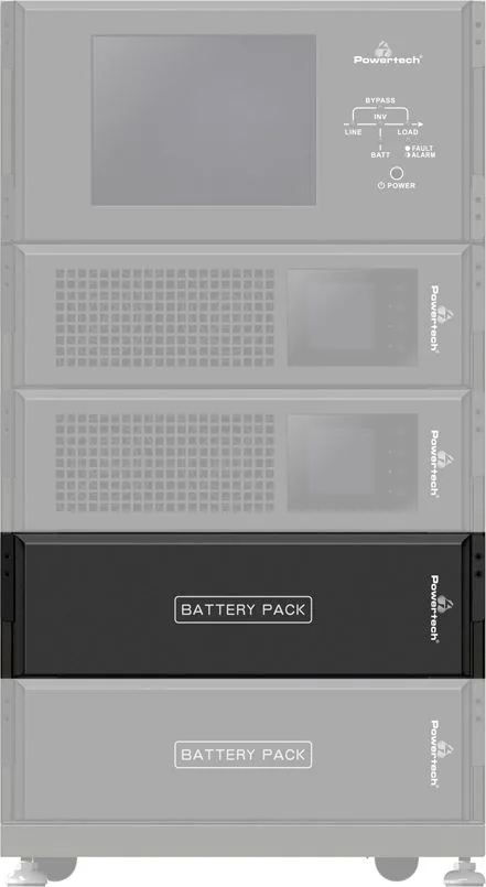 POWERTECH battery pack PT-BP192V, 16 έως 20 μπαταρίες, 7Ah/9Ah/10Ah — εικόνα 2
