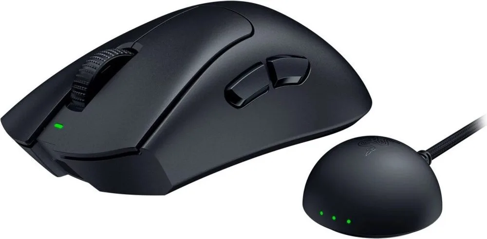 Razer DEATHADDER V4 PRO BLACK - 56g Wireless Gaming Mouse - Ergonomic - 120 Hours Battery - 45K DPI — εικόνα 2