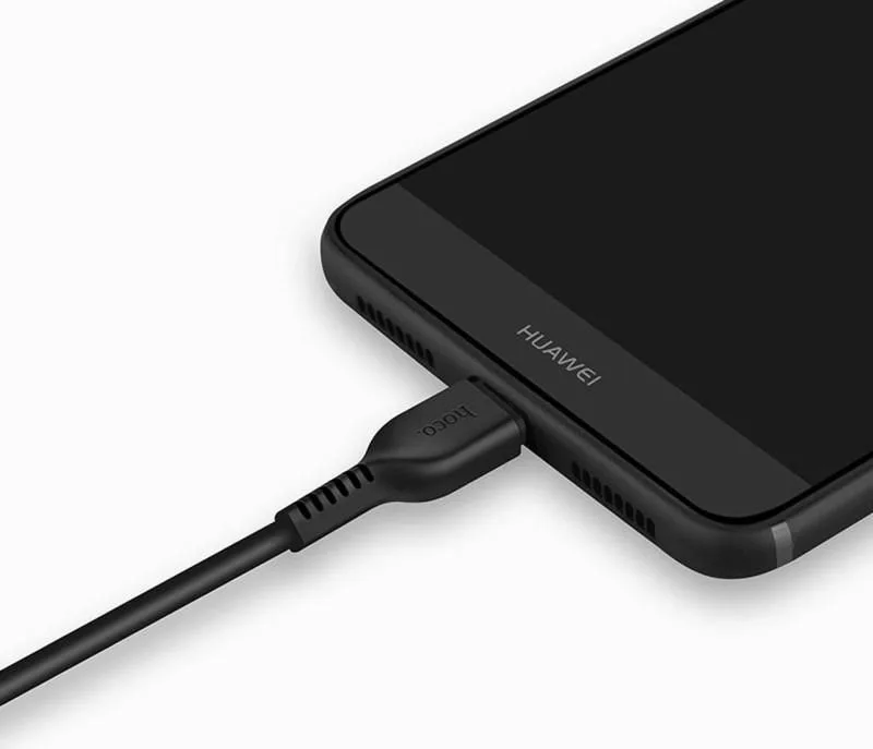 HOCO X20 Flash καλώδιο Type-C φόρτισης & Data 1m, Black — εικόνα 2