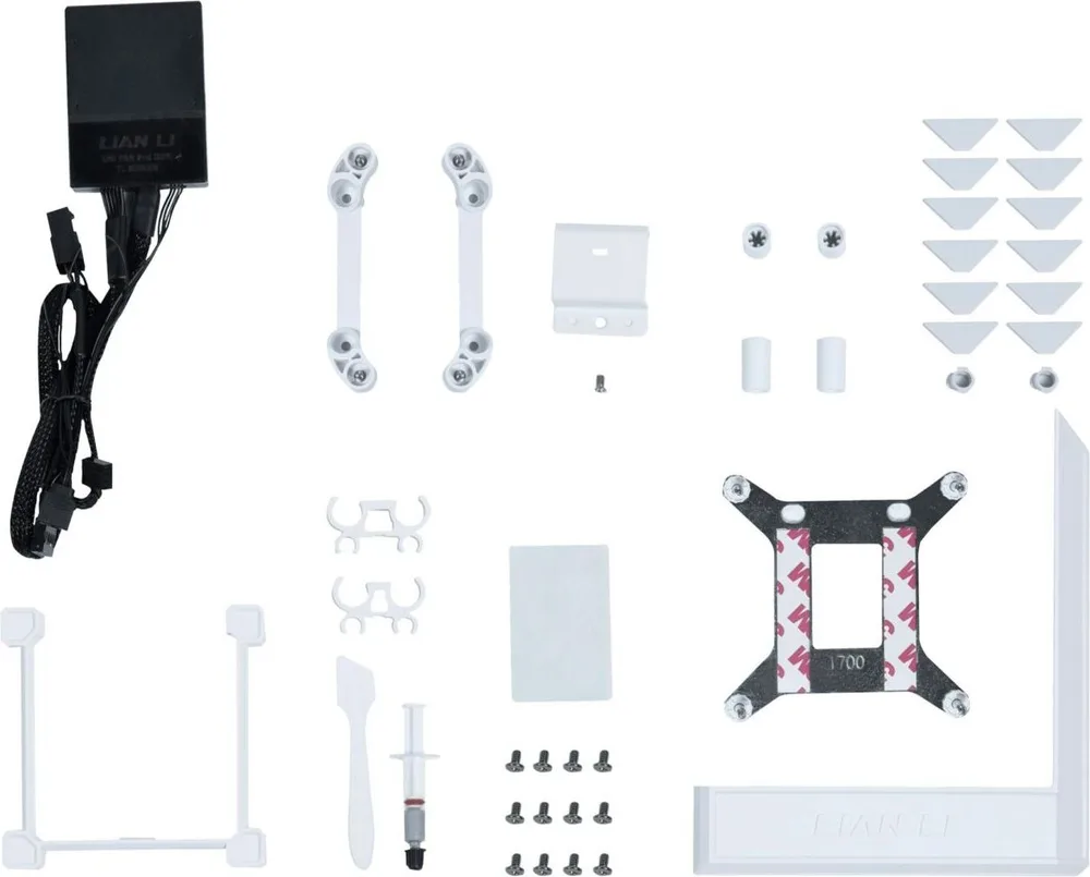 LIAN LI HydroShift LCD 360 TL fan White - AIO CPU Liquid Cooler with TL LCD Fans — εικόνα 4