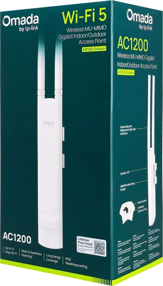 TP-LINK Access Point EAP225-OUTDOOR, AC1200 MU-Mimo, V3.20 — εικόνα 6