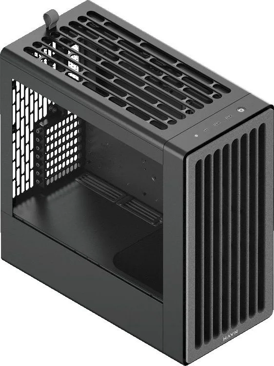 HAVN BF 360 Black without fans - premium ATX mid-tower — εικόνα 3