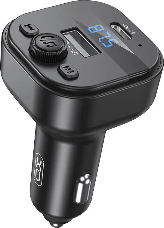 XO BCC18 Smart φορτιστής ΑΥΤΟΚΙΝΗΤΟΥ με Blyetooth MP3, 3A, μαύρο — εικόνα 2