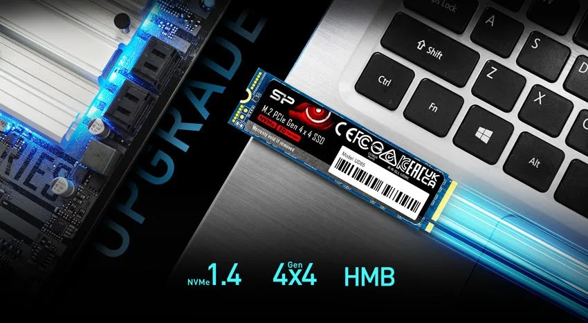 SILICON POWER SSD PCIe Gen4x4 M.2 2280 UD85, 1TB, 3.600-2.800MB/s — εικόνα 2