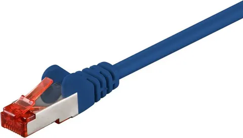 GOOBAY καλώδιο δικτύου 95462, CAT 6 S/FTP, CCA, 250MHz, 0.5m, μπλε