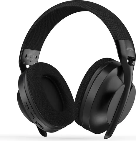 CELEBRAT headphones A34, ασύρματα & ενσύρματα, 40mm, 300mAh, μαύρα