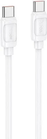 HOCO X115 Surpass καλώδιο φόρτισης, 60W, Type-C ΣΕ Type-C, λευκό